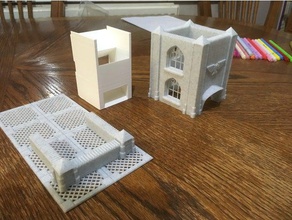 dice tower toys games 3d print model - Mito3D