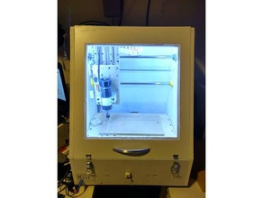 mini cnc a máquina as ferramentas arduino escudo gabinete pcb eixo 3d print model - Mito3D