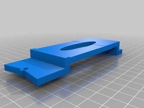 traxxas chasis de la barra 3d impresión 3d print model - Mito3D