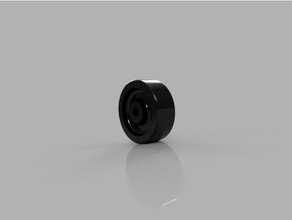 caster wheel other 3d print model - Mito3D