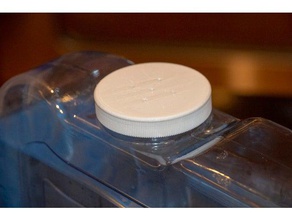 auto-respirazione distributore di acqua coperchio sostituzione parti la bottiglia brocca porta bobina beccuccio 3d print model - Mito3D