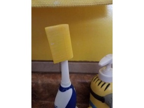 cepillo de dientes coveruniversal cuarto baño 3d print model - Mito3D