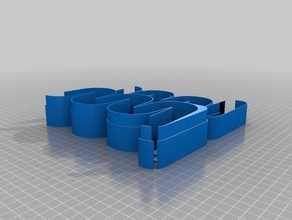 Akku-dispencer - Organisation angepasst 3d print model - Mito3D