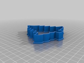 christmas tree cookie cutter 3d printing 3d print model - Mito3D