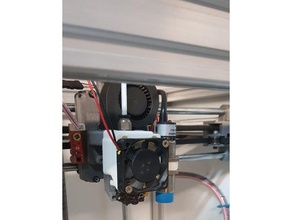 hypercube de conduits ventilation du capteur 3d l'imprimante pièces 3d print model - Mito3D