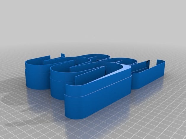 battery dispenser organization customized 3D print model - Mito3D