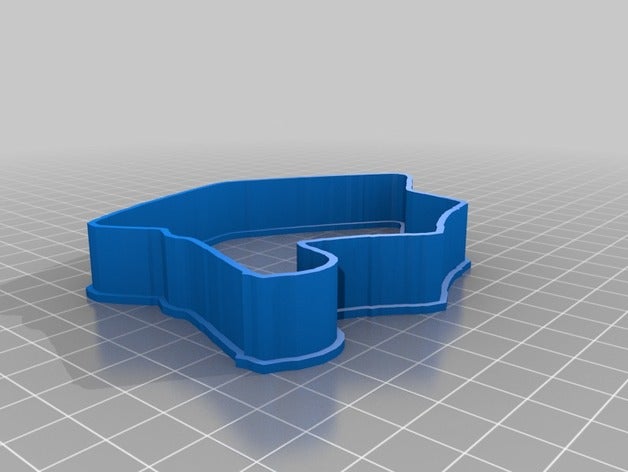 graduation cap cookie cutter 3d printing 3D print model - Mito3D