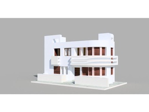 12 lilienblum street buildings structures bauhaus israel 3d print model - Mito3D