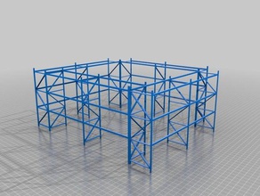 la preuve de concept des bâtiments structures 3d print model - Mito3D