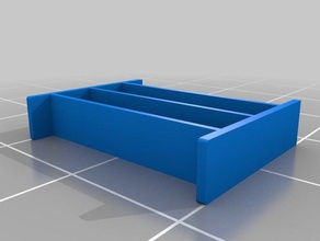 bibliothèque ouverte en haut du dos de modèle le mobilier étagère livre 3d print model - Mito3D