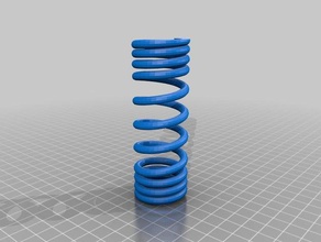my customized parametric spiral generator other 3d print model - Mito3D