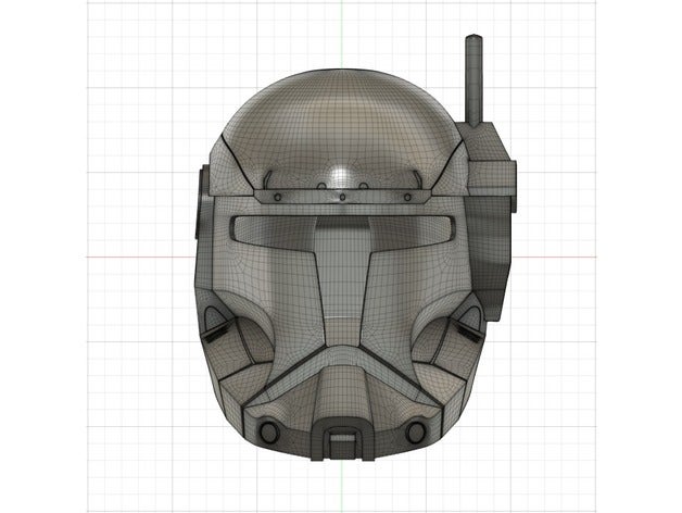 republic commando fixer helmet props star wars 3D print model - Mito3D