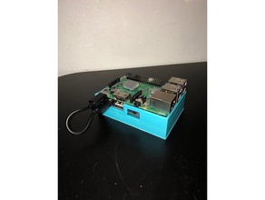raspberry pi powerpack caso eletrônica 3 rpi 3d print model - Mito3D