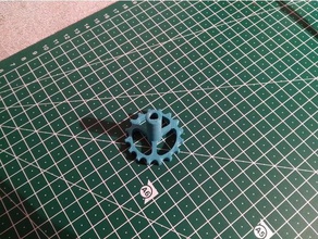 extruder knob anet a8 3d printer extruders upgrade filament guide knobs wheel wheels 3d print model - Mito3D
