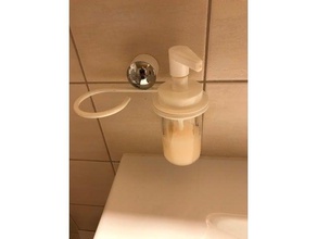 ıkea yüzük istinat banyo soap dispenser 3d print model - Mito3D