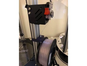 seemecnc artemis duplo filamento de guia 3d a impressora partes spool titular 3d print model - Mito3D