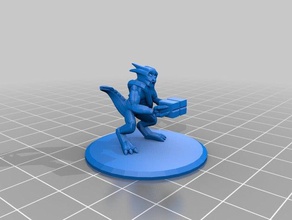 anhu runner teknoloji savaşları oyunlar annunaki draco sürüngen reptillian reptilllian techwars 3d print model - Mito3D