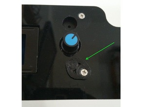 reset button v2 anet a8m 3d printer accessories 3d print model - Mito3D
