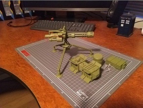 sentinel railgun diğer 3dmodel raylı silah scifi oyuncak 3d print model - Mito3D
