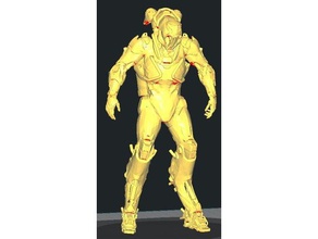 anthem-ranger-Anzug eröffnet springen Modell Roboter 3dmodel Spiel ingame 3d print model - Mito3D