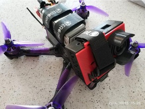 eachine assistant 220 yi 4k de la caméra cas drone 220s xiaomi 3d print model - Mito3D