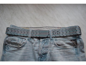 belt accessories 3d fashion buckle accessory mmu mmu2 prusa style waistbelt wearable wearables 3d print model - Mito3D