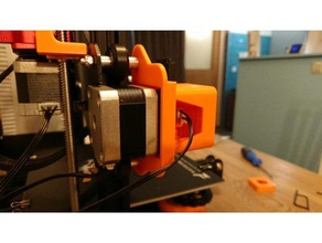 ender 3 x-axis stepper motor damper mount 3d printer parts creality 3d print model - Mito3D