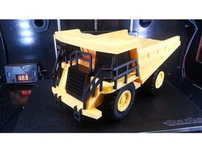 caterpillar 777f dump truck remix veicoli 3d print model - Mito3D