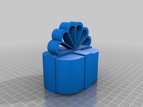 il mio personalizzato aprire scad dono box4 arredamento 3d print model - Mito3D