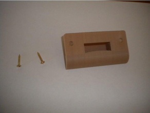 puerta placa de la huelga reemplazo partes 3d print model - Mito3D