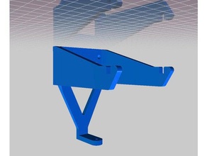Wand-Berg-spool-Halter 3d Drucker - Zubehör filament spool holder prusa i3 mk3 mmu2 3d print model - Mito3D