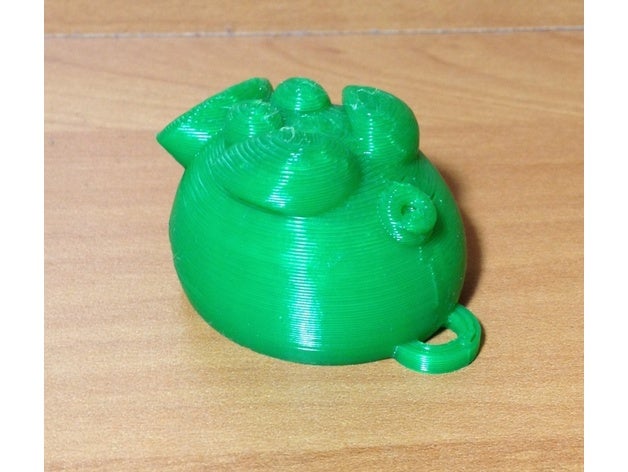 domuz 2019 Anahtarlık 3D print model - Mito3D