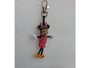 minnie mouse bead accessories 3d print model - Mito3D