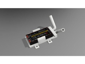 jeti rsat2 holder hobby receiver 3d print model - Mito3D