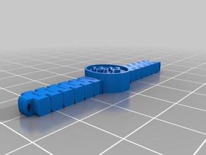 reloj para mu&ntildeecojueguete relógio do brinquedo em miniatura 3d impressão 3d print model - Mito3D