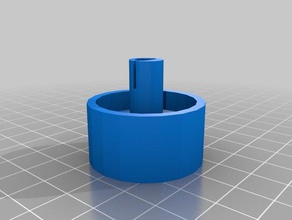 perilla baxi caldera parts knob 3d print model - Mito3D