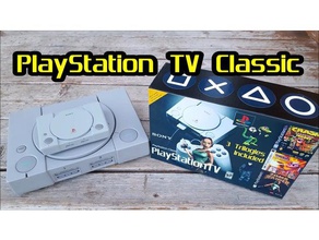 playstation tv caseshell 3d printing psx videogame video game console 3d print model - Mito3D