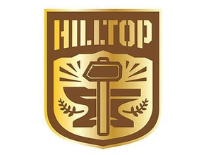 hilltop hizip rozet yürüyen ölü sanat çizgi roman 3d print model - Mito3D