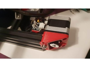 ender 2 3 axe poulie titulaire d'interrupteur de 3d l'imprimante pièces creality 3d print model - Mito3D