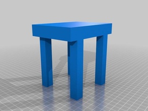 l'ornement de la table mesa adorno ménage 3d print model - Mito3D