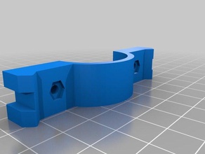 scope rings dual rails 3d printing 3d print model - Mito3D