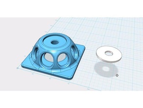 cazoleta de broca guía herramientas 3d print model - Mito3D