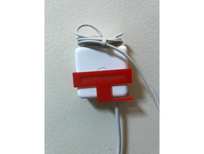 apple mac block charger holder organization 3d print model - Mito3D