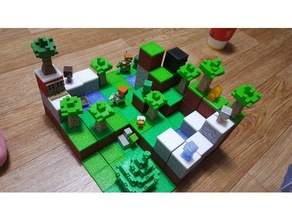 mc-block-Spielzeug - Spielzeug Spiele 3d print model - Mito3D
