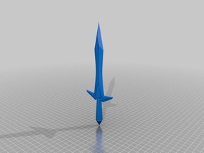 sophitias sword shield props 3d print model - Mito3D