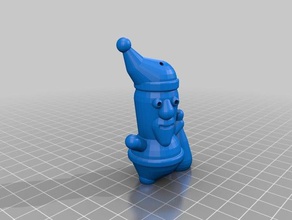 3 Noel Baba heykeller özelleştirilmiş 3d print model - Mito3D