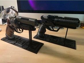 blade runner prop gun stands props 3d print model - Mito3D