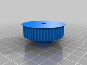 50t personalizado paramétrico de polia 3d a impressora partes 3d print model - Mito3D