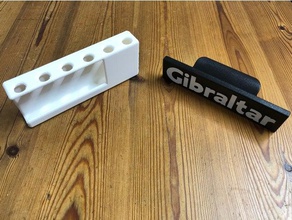 gibraltar rack monte de utilidad la música drum los tambores lápiz soporte titular un montaje en 3d print model - Mito3D