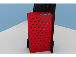 a6 mks upgrade der Elektronik-box 3d Drucker Teile anet buck-Konverter Fall gen v14 - mosfet raspberry pi 3d print model - Mito3D